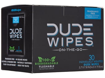 Dude Wipes 30pk Flushable Wipe Singles