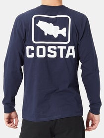 Costa Del Mar Emblem Bass Long Sleeve Shirt