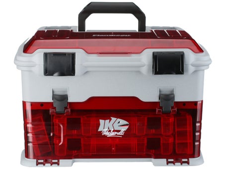 flambeau tackle t4 multi loader tackle box Outdoors T5P Pro Multiloader Box, 7 Tuff Tainers, Blue Gold (2) 4007 Tuff Tainer boxes Flambeau T5P Multiloader Pro Tackle