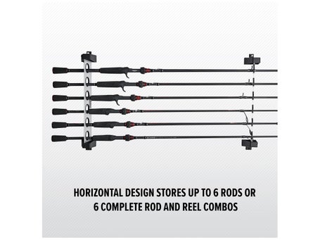 Abu Garcia Horizontal 6 Rod Rack Abu Garcia Horizontal 6 Rod Rack