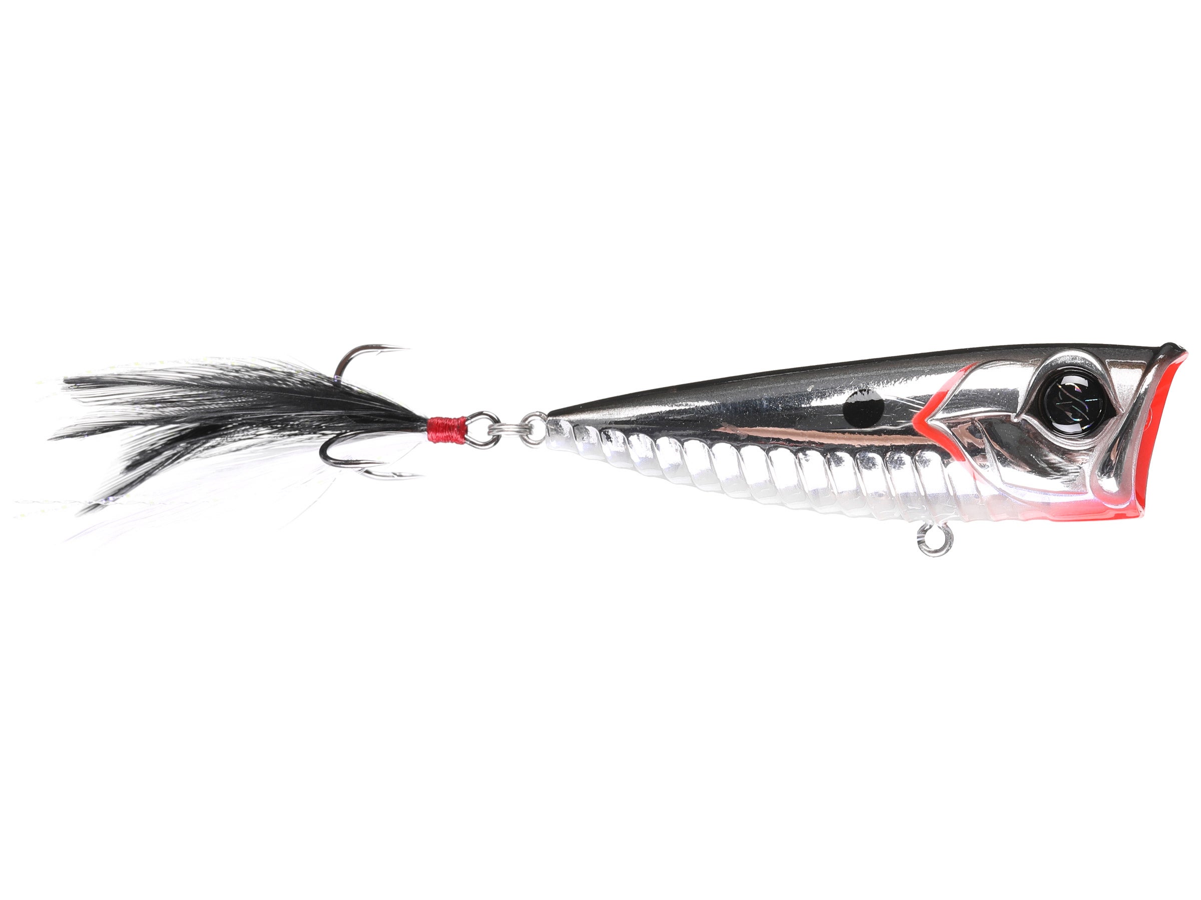 Googan Squad Blooper Topwater Popper - 2.75 Inch Bass Fishing Lure In Matte Bone