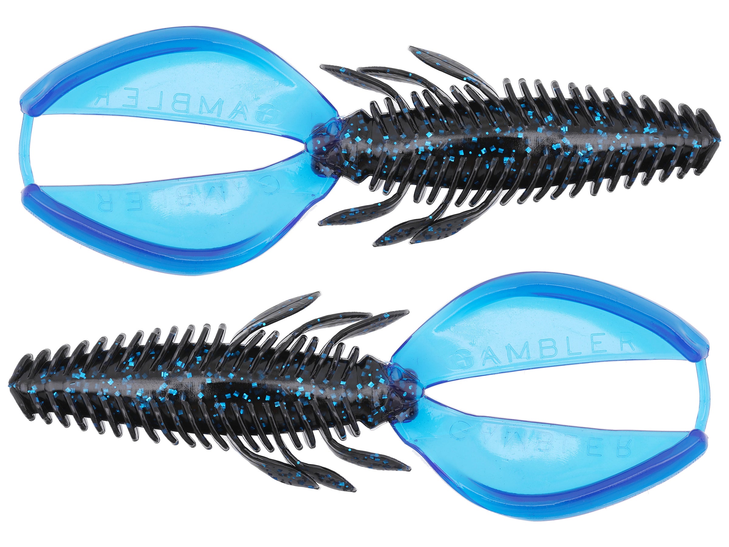 GAMBLER STINGER Lunghezza 4,25" Black Bass MADE IN USA! 7pz X - Foto 7