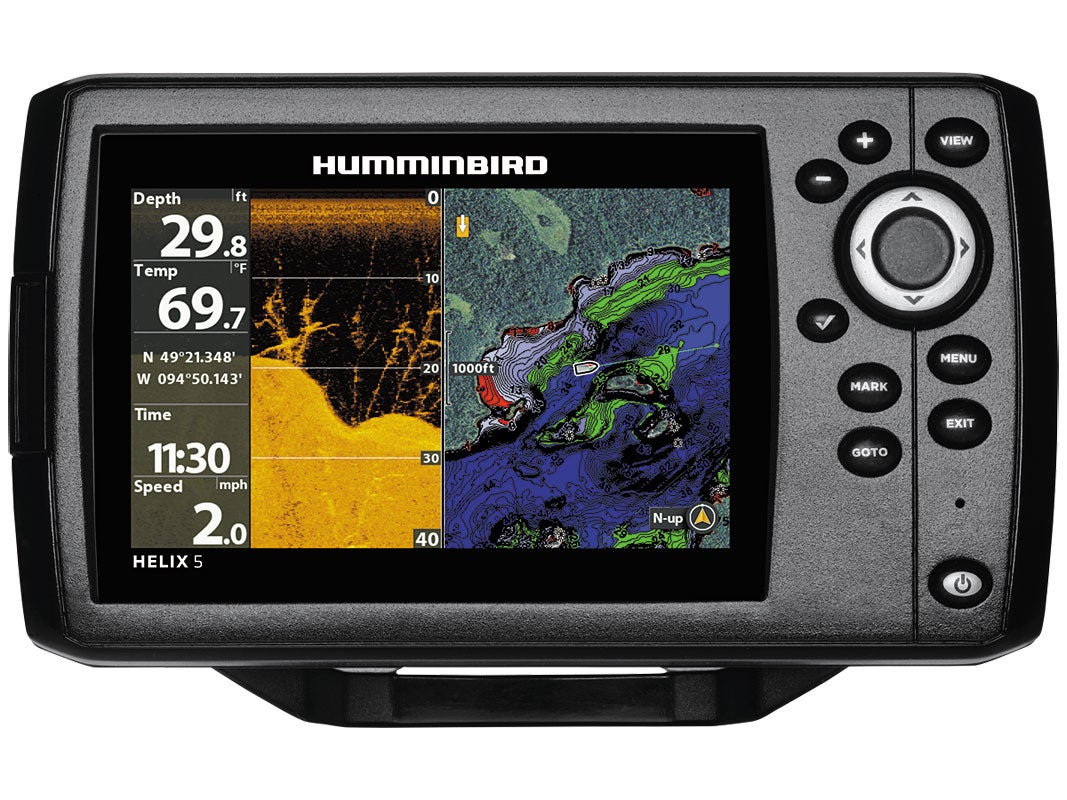 humminbird helix 5 ice fishing