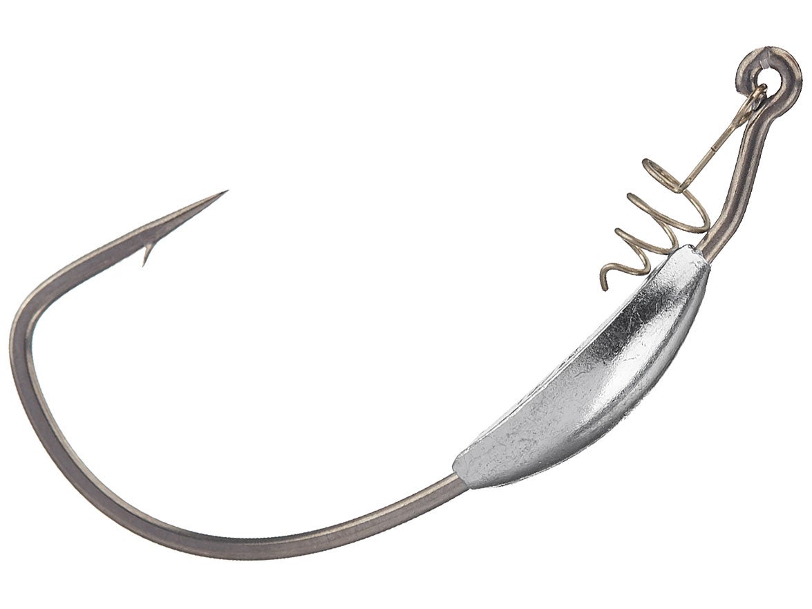 Savage Gear Weedless Ewg Hooks 4/0-12/0 Weighted Offset Herb Hook Rubber Fish 