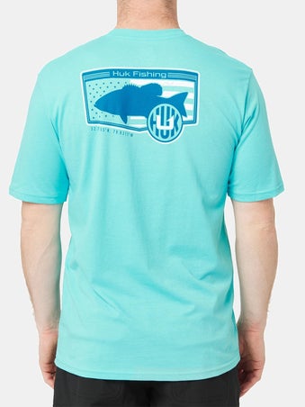 Huk Bass Banner Short Sleeve Shirt