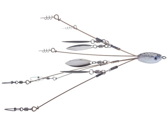 Hog Farmer Baits Tactical Bassin Mini Rig 5 Hook 4 Bld - Tackle Warehouse