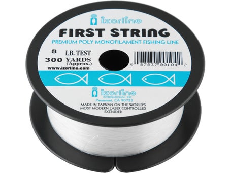 Izorline First String Monofilament Line Clear 12lb 300y