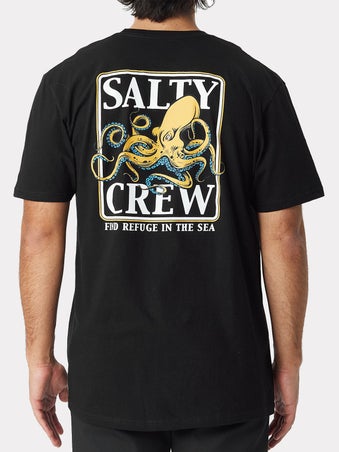 Salty Crew Ink Slinger Short Sleeve Black MD