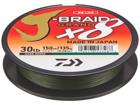 Daiwa J-Braid Grand 150 yds Promo Spools