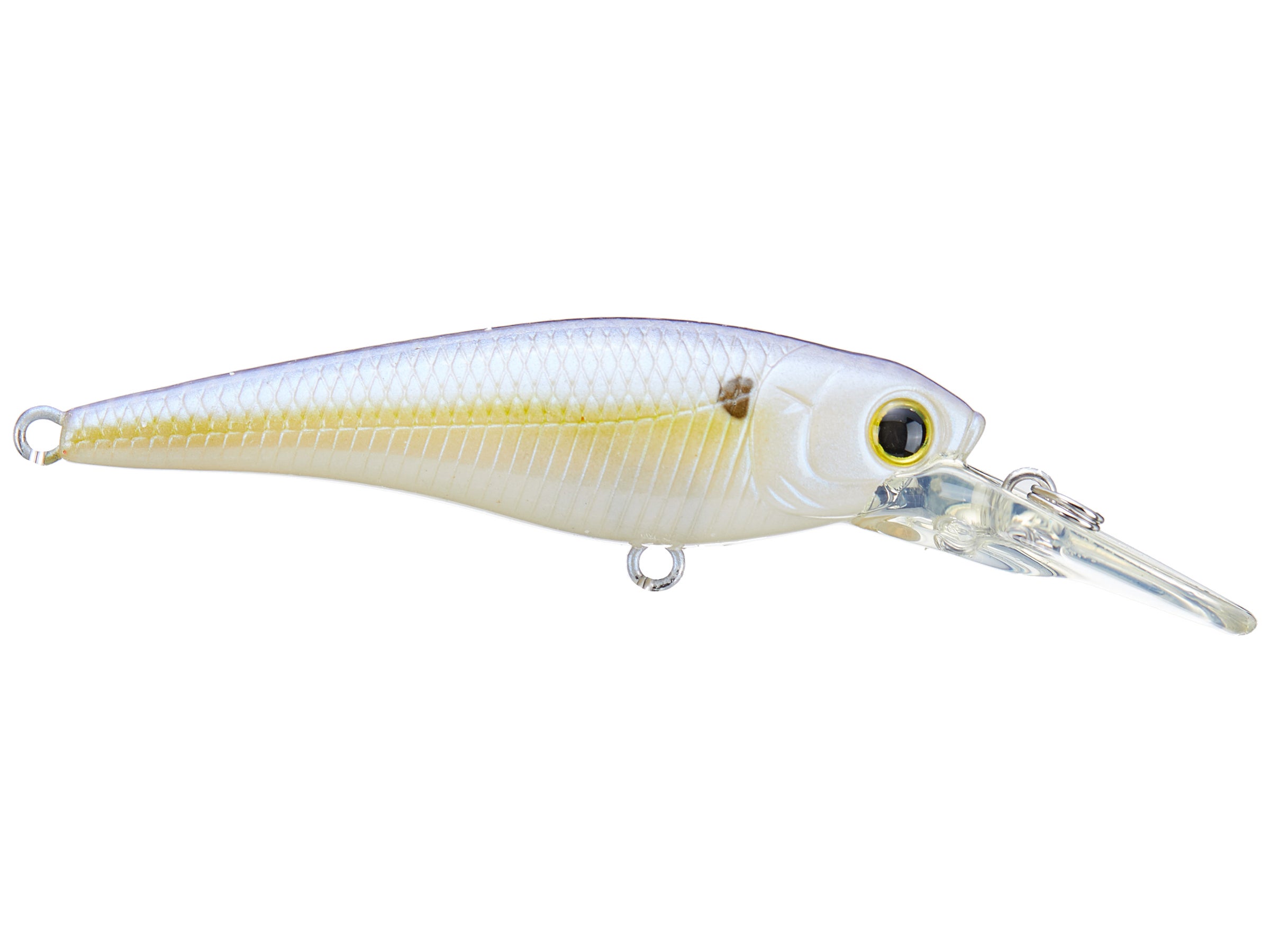 Lucky Craft Discontinued Bevy Shad 75SP Chartreuse Shad 