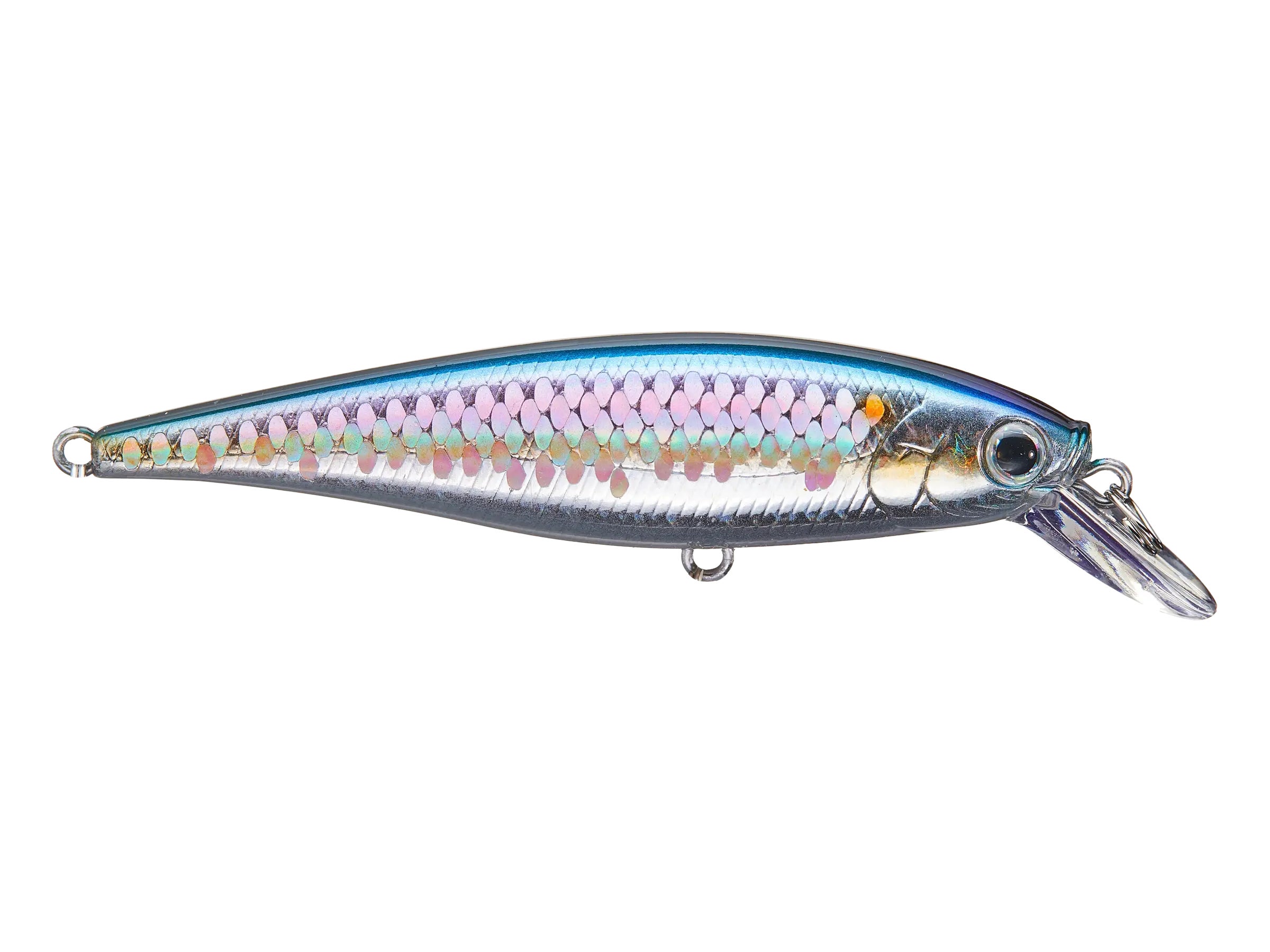 Leurre Lucky Craft Wander 80 Jerkbait, Coulant, 80mm, Argenté Minnow - Occasion