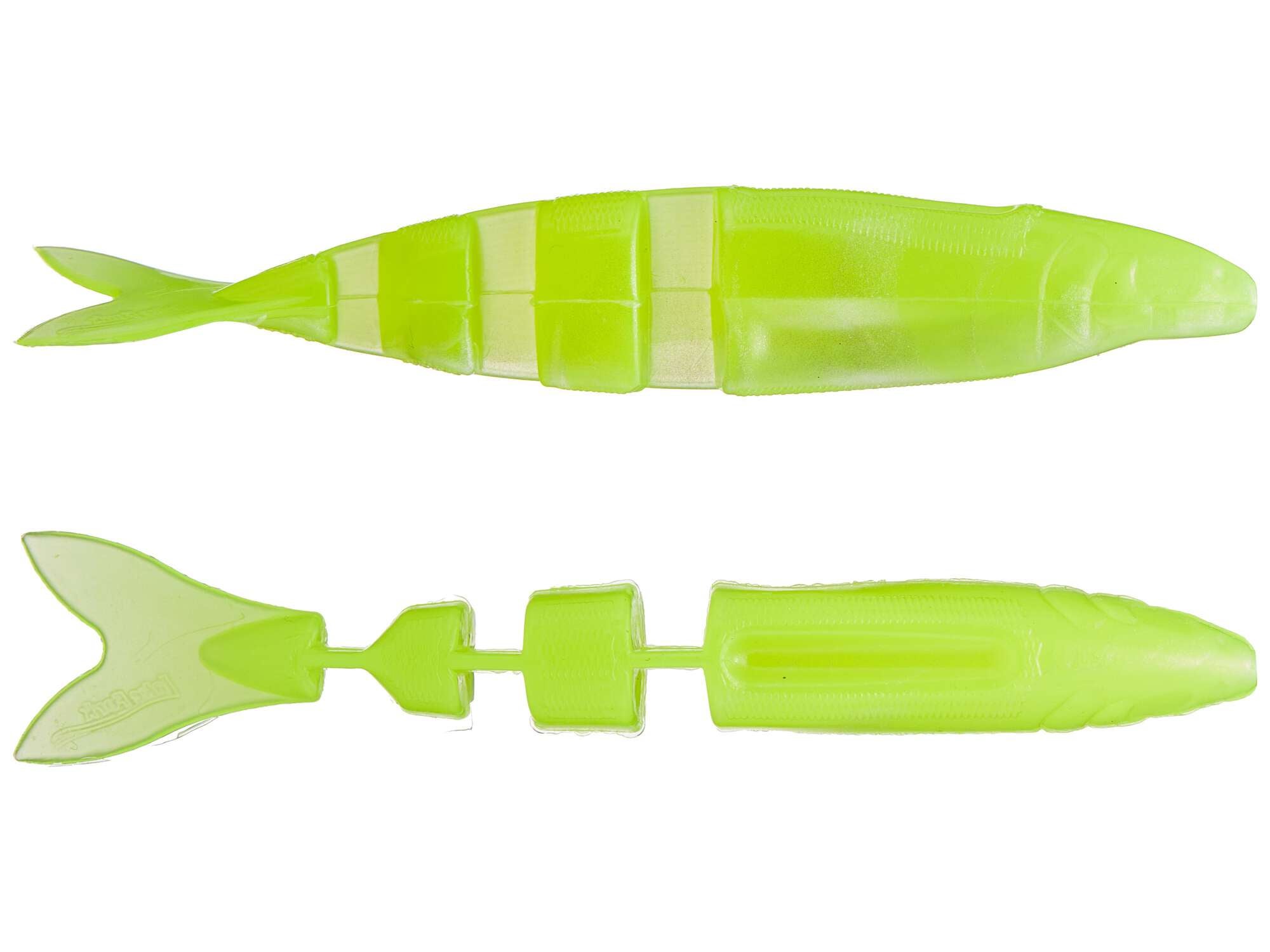 Lake Fork Live Magic Shad - Swimbait 3.5 Pouces - Couleur Pastèque - Imprégné Sel Ail - Lot De 6