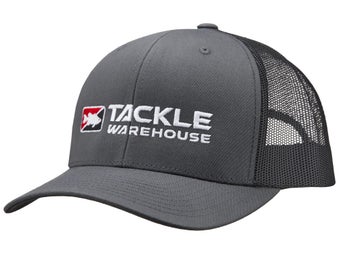 Tackle Warehouse Logo Trucker Hat Charcoal/Black