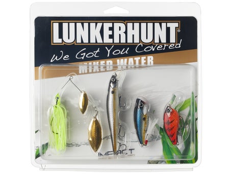 Lunkerhunt Impact Series Mixed Water Combo Kit