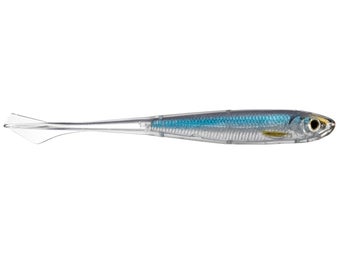 LIVETARGET Ghost Tail Minnow Silver Blue 5"