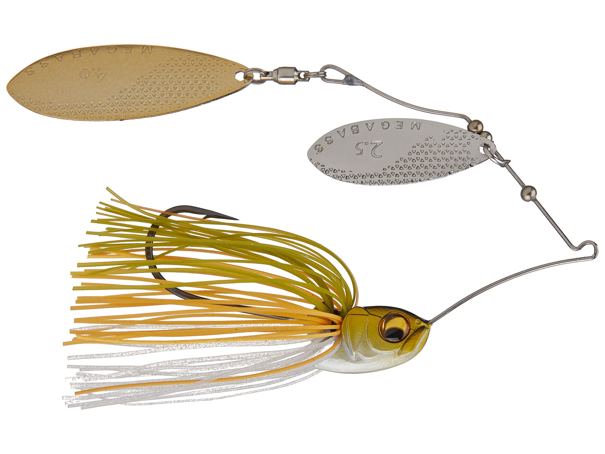 Hildebrandt Okeechobee Special 1/2 oz Spinnerbait - Chartreuse & White