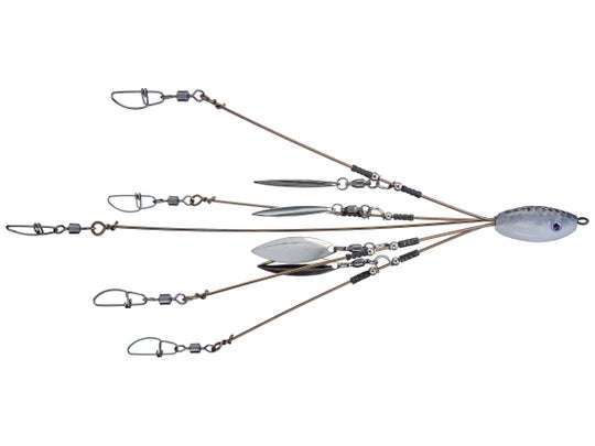 Hog Farmer Baits Tactical Bassin Mini Rig 5 Hook 4 Bld - Tackle Warehouse