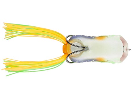 basd fishing frog lure Swamp Lord Popping Hollow Body Pulls through cover with ease Stanley Ribbit 3.5 Frog Lure