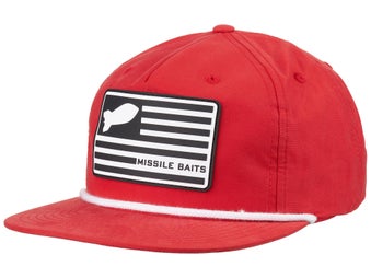 Missile Red Flag Patch Hat