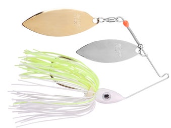 Nichols Electrum Double Willow Spinnerbait