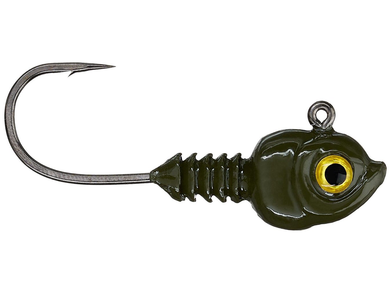 NORTHLAND TACKLE SMELTINATOR JIG - 2.25"/1/4 Oz, #5/0 Hook, 3-Pack (White) - Bassmaster Classic Winning Lure