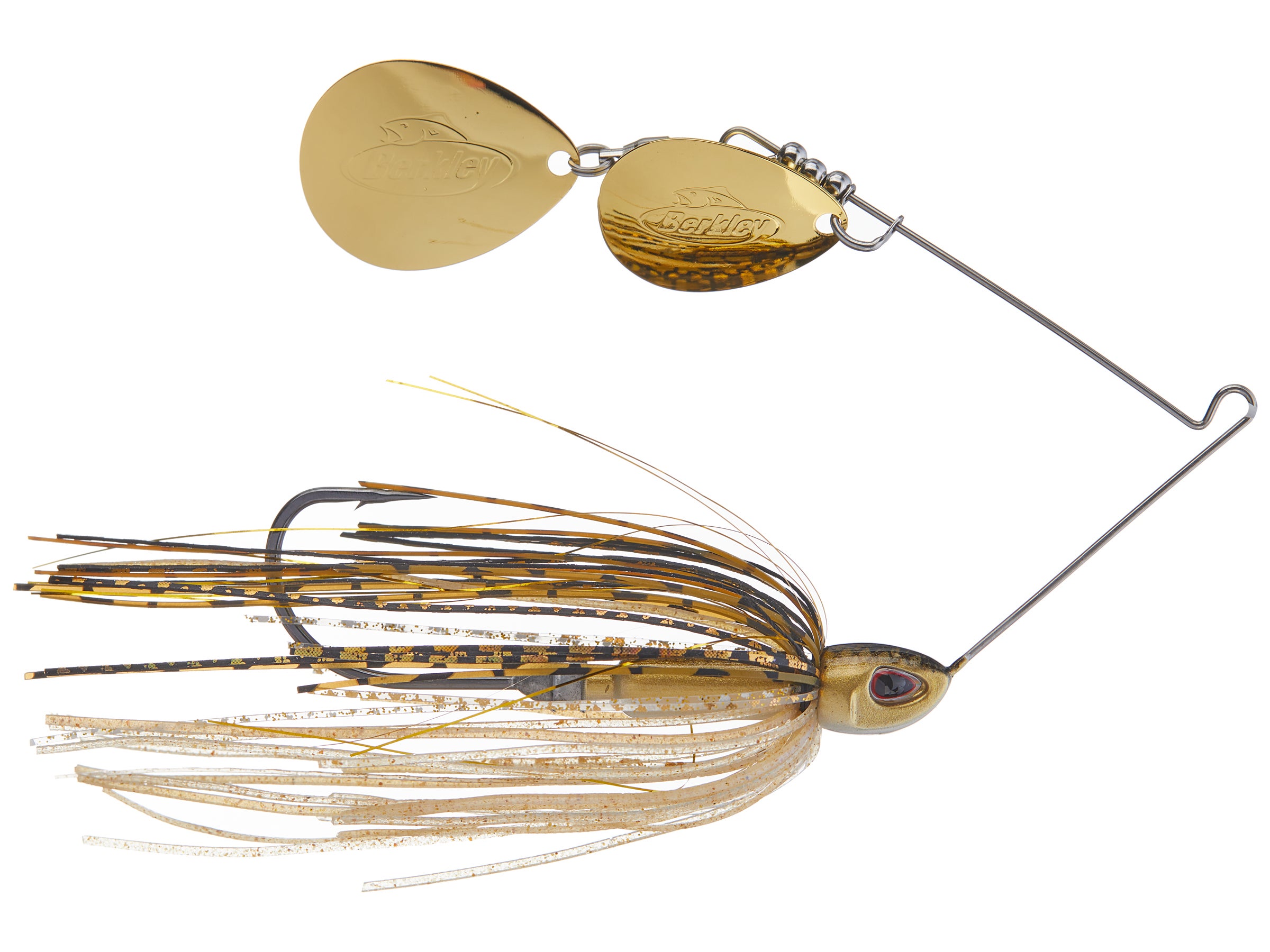 Pack De 5 Señuelos De Pesca North Coast - Arnés Sobre Orugas Con Anzuelo Doble Hoja Colorado 3, Para Walleye