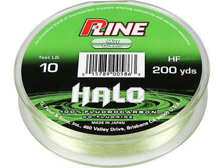 P-Line Halo Mist Green Fluorocarbon Line 8lb