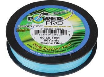 Power Pro Hollow Ace Spliceable Braided Line Blue
