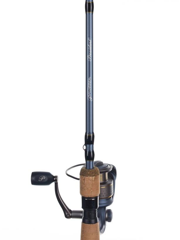 fenwick eagle pflueger president spinning combo PRESP20-ELT30MH President/Fenwick Elite Tech Ice the Vendetta rod series features a construction that delivers on the water every time Pflueger President Spinning Combo -