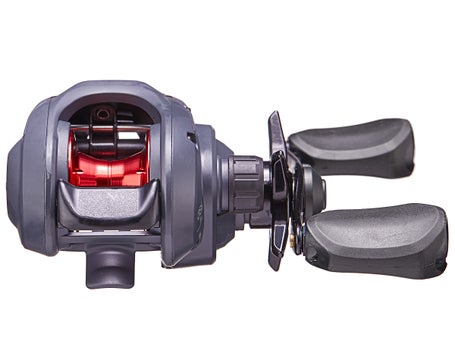 Quantum Invade Baitcast Fishing Reel, DynaMag Cast Control, 5 Bearings (4 + Continuous Anti-Reverse Clutch), and Zero Friction Pinion Design, Gray