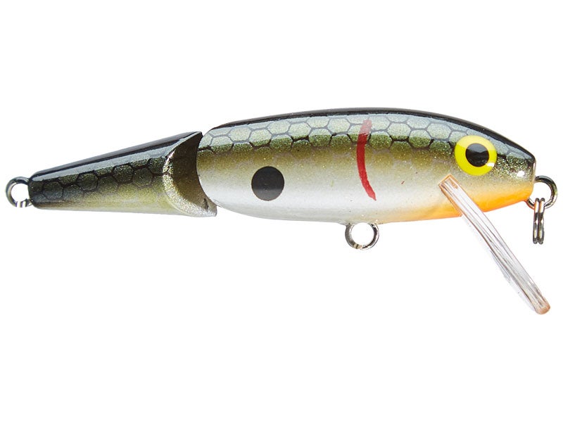 Black & Silver Details about   Vintage Mint Rebel Jointed Minnow 4 3/4 inch 
