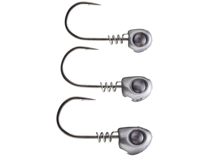 12 Pack 1/8oz 5/0 Jig head FLAT EYE Grub Swimbait Umbrella Alabama Rig Jighead e 12 Pack 1/8oz 5/0 Jig head FLAT EYE Grub Swimbait Umbrella Alabama Rig Jighead e