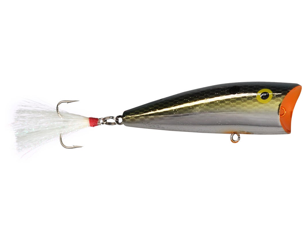 best cheap popper lure for bass 6PCS Whopper Fishing Lure, kit, Topwater Fishing Lures with Rotating Tail with Storage Box, Floating Popper Freshwater Saltwater : Sports & Outdoors Extending Heddons line Yo-Zuri 3DR-X Popper Matte Gizzard