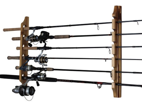 Rush Creek Creations 6 Fishing Rod Ceiling-Wall Rack Rush Creek Creations 6 Fishing Rod Ceiling-Wall Rack