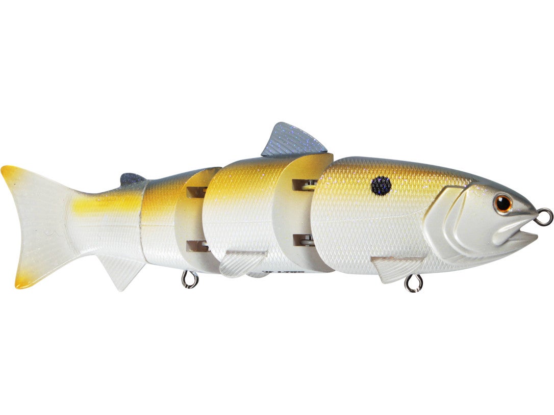 Leurre Swimbait 6" Gizzard Shad – Bass Pro Shops Swerve – Peinture Personnalisée