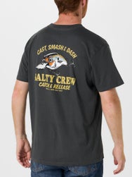 Salty Crew Cast Life Short Sleeve Shirt Charcoal