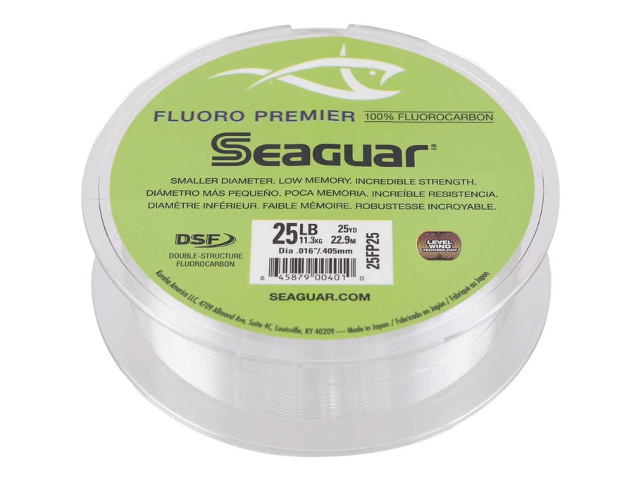 Seaguar Pink Label Fluorocarbon Fishing Leader - 15lb Test, 25 Yards (Model 15PL25) - Brand New, Free Shipping