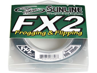 Sunline FX2 Braided Line Dark Green 50lb 125yd