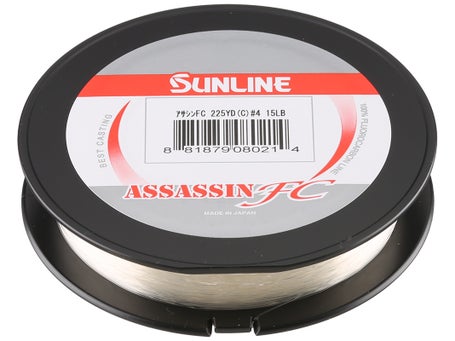 Sunline Assassin FC Fluorocarbon Line Clear 660 Yards 25 Pound