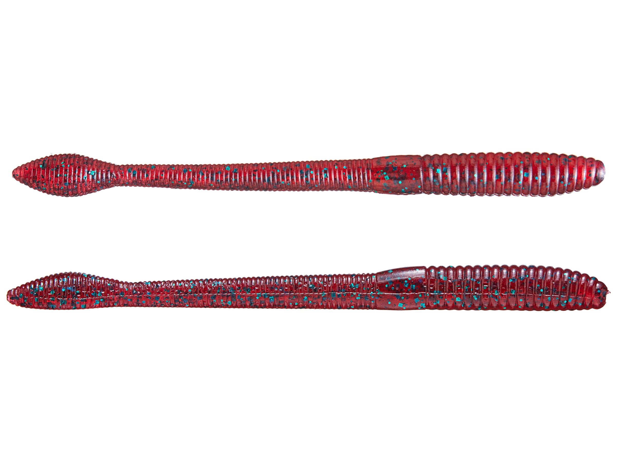 Strike King FIN5-85 5 in. KVD Perfect Plastic Finesse Worms - Red Bug | Canada