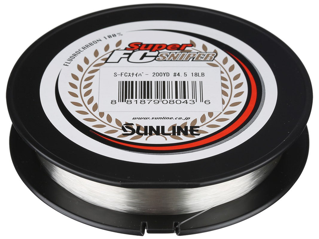Sunline Super FC Sniper Fluorocarbon 200/165 Yard Spool Select Color/lb test 