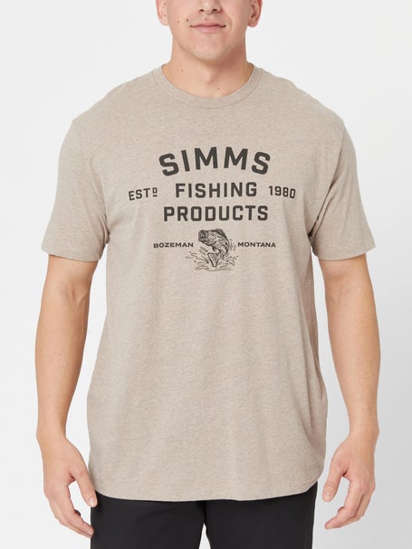 Simms Stacked Logo Short Sleeve