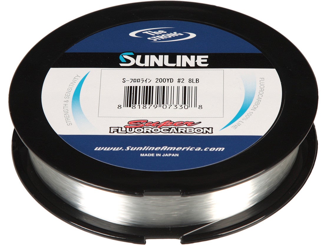 Sunline Super Tornado 55yrd.50m.Fluorocarbon 100% Unsichtbar Klar Angelschnur 