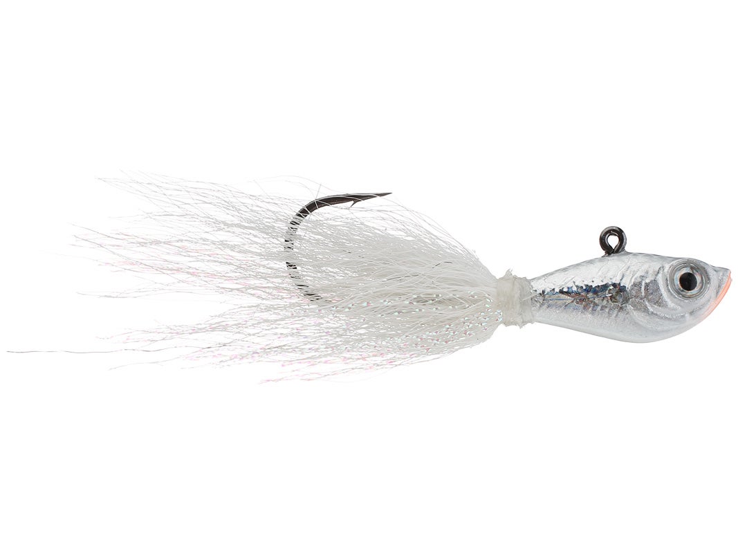 Spro Prime Bucktail Jig Per Acqua Salata – Esce A Coda Di Cervo Per Spigole E Lucci, Neutra