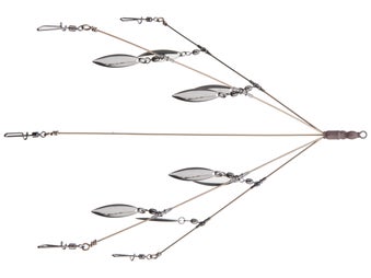 True Bass Diamond Baits 5-Wire Bladed Alabama Rigs