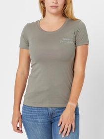 Tackle Warehouse Cursive Womens Shirt Warm Grey