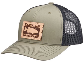 Tackle Warehouse Leather Patch Adjustable Hats