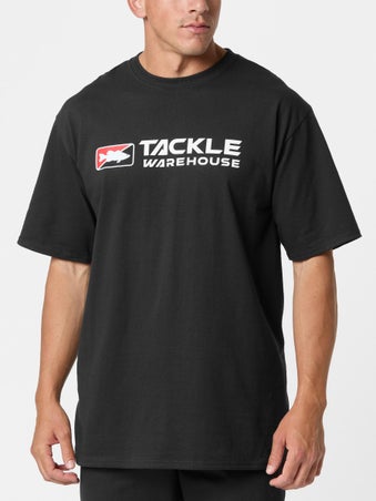 Tackle Warehouse Tall Front Logo Short Sleeve Black
