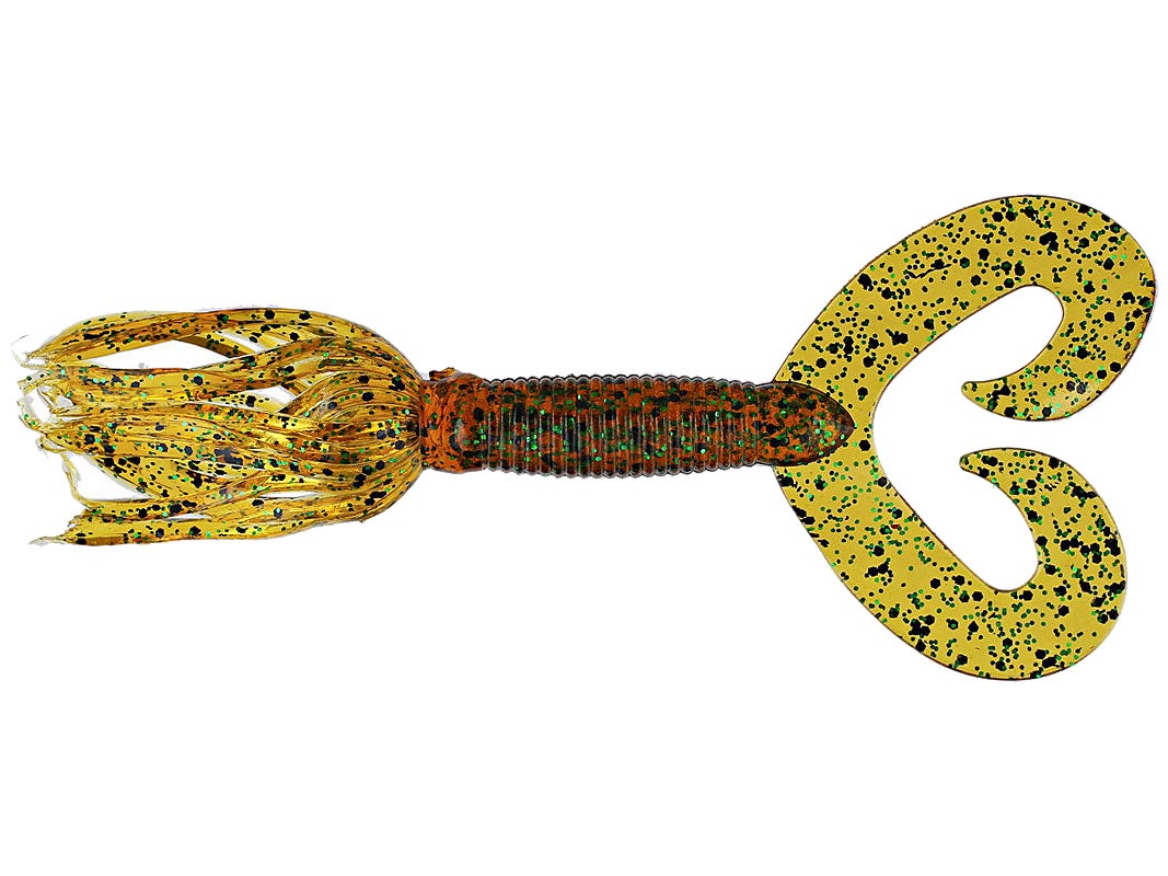 Chompers Twin Tail Skirted Grubs 10pk Tackle Warehouse