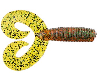 Chompers Double Tail Grub Jig Trailer 10pk